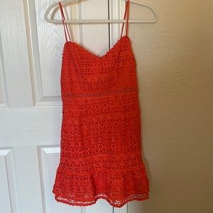 Lush Orange Cocktail Dress🤍